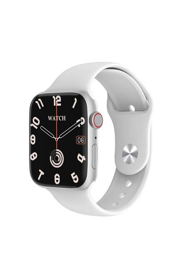 W99 Watch Ios Ve Android Uyumlu Mactive 2.05" Inç Geniş Ekranlı Gümüş Akıllı Saat - 1