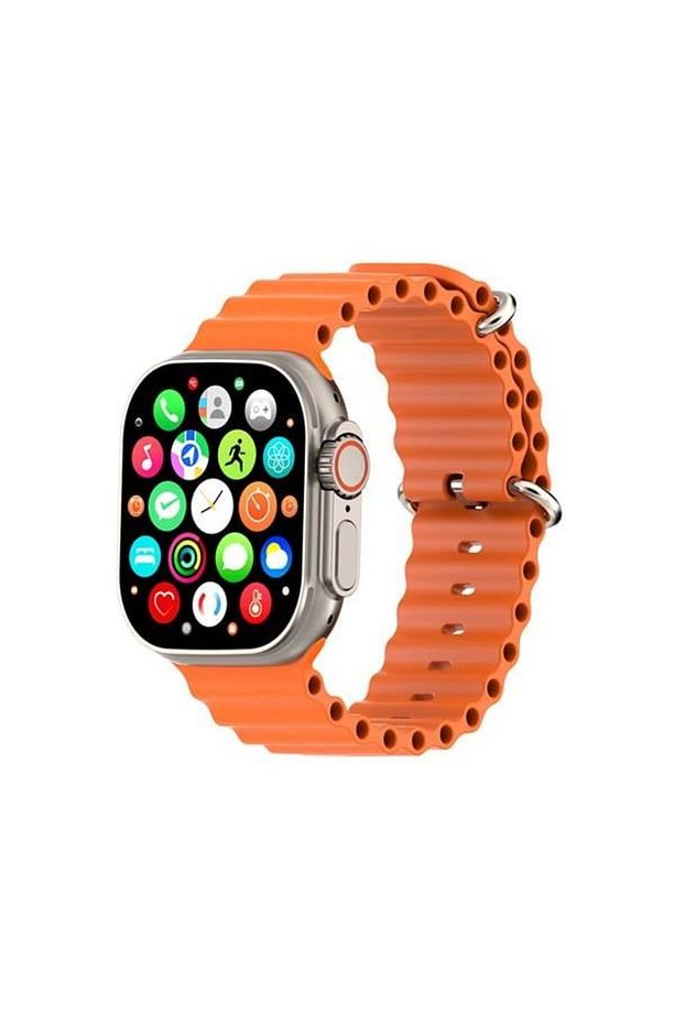 W69 Watch Ios Ve Android Uyumlu Mactive 2.05" Inç Geniş Ekranlı Gümüş Akıllı Saat - 1