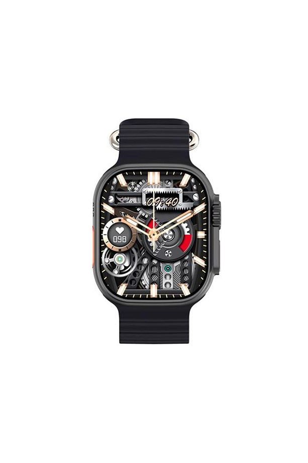 W69 Watch Ios Ve Android Uyumlu Mactive 2.05" Inç Geniş Ekranlı Siyah Akıllı Saat - 3