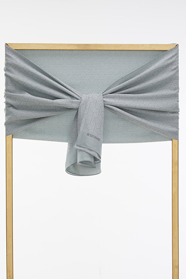 Labirent Desenli Şal - 1