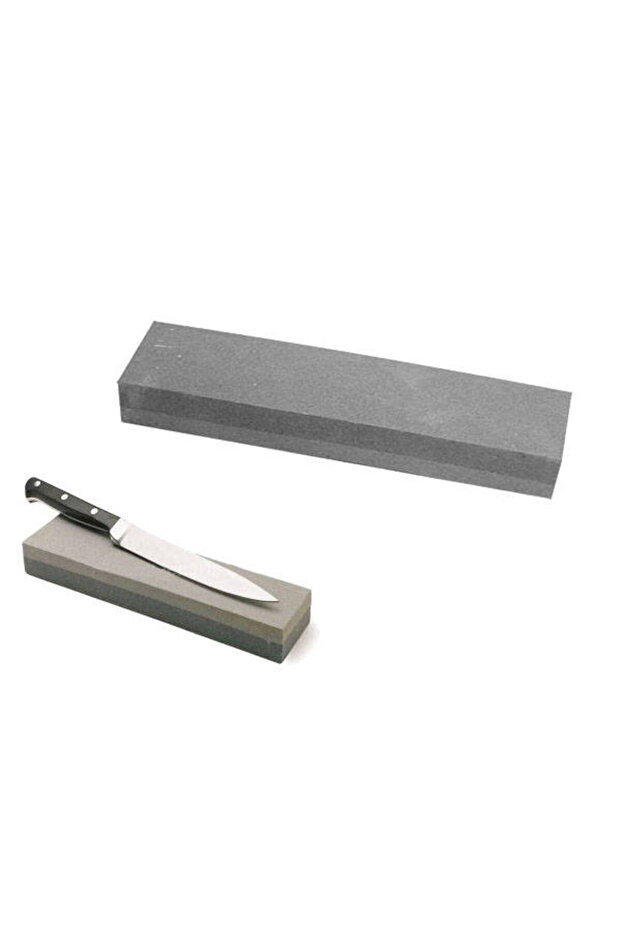 Universal sharpening stone, knives/scissors/scissors, gray, rectangular shape - 2