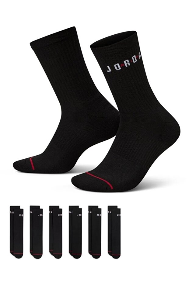 Jordan Everyday Poly Crew Çorap (6 Çift) - 1