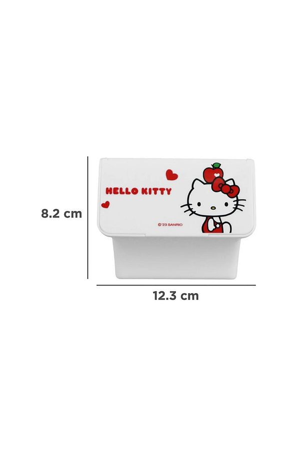 Sanrio Lisanslı Hello Kitty Elma Koleksiyonu Saklama Kutusu - 4