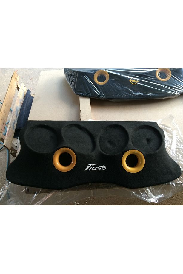 FORD FİESTA 1998 2002 Uyumlu 5 KAPI PANDİZOT 4X20CM MİDRANGE 2X10CM DOME TWEETER POLYESTERLİ - 2