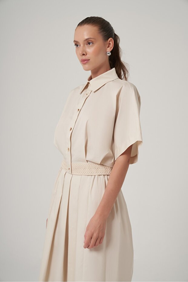 Dantel Detaylı Bluz - 2