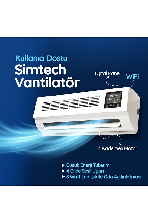 Km-2515 Duvartipi Vantilatör - 1