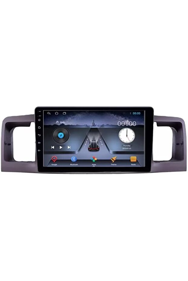 Car Stereo Full Touch Screen Player For TOYOTA COROLLA EX 2003-2007 with Android System, IPS