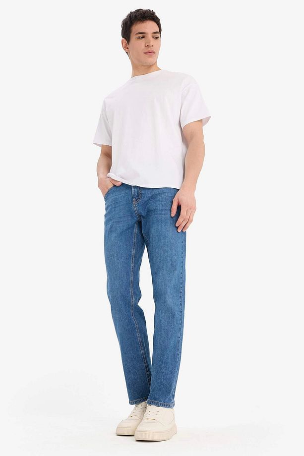 A6948 Mavi Sergio Regular Fit Normal Bel Boru Paça Jean Pantolon - 3