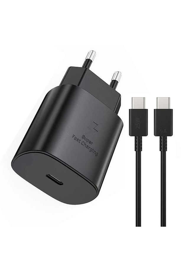 Samsung Galaxy A26 Uyumlu Şarj Aleti ve Kablosu 25W Hızlı Şarj Type-C - 5