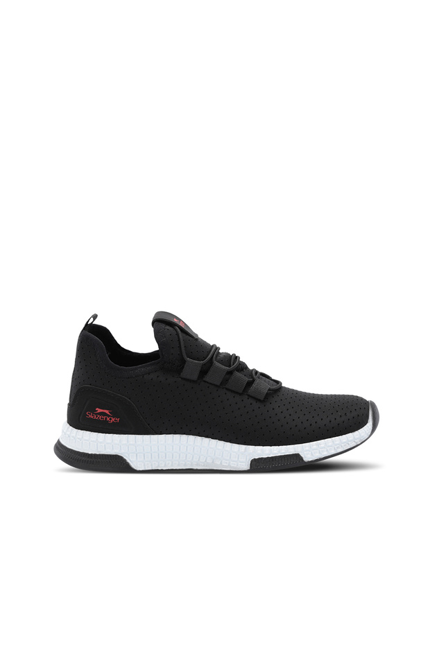 Slazenger ABENA NOK Unisex Çocuk Günlük Siyah / Kırmızı