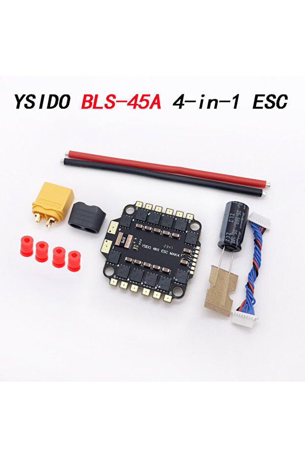 BLS-45A ESC YSIDO NEW F4 V3S PLUS Flight Control FC Support BetaFlight/INAV BLS-45A/60A 4in1 ESC Sta - 1