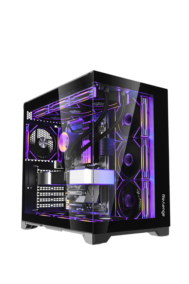 Revenge Kumandalı Supernova 7x Argb Fanlı Atx Temperli Cam Panel ...