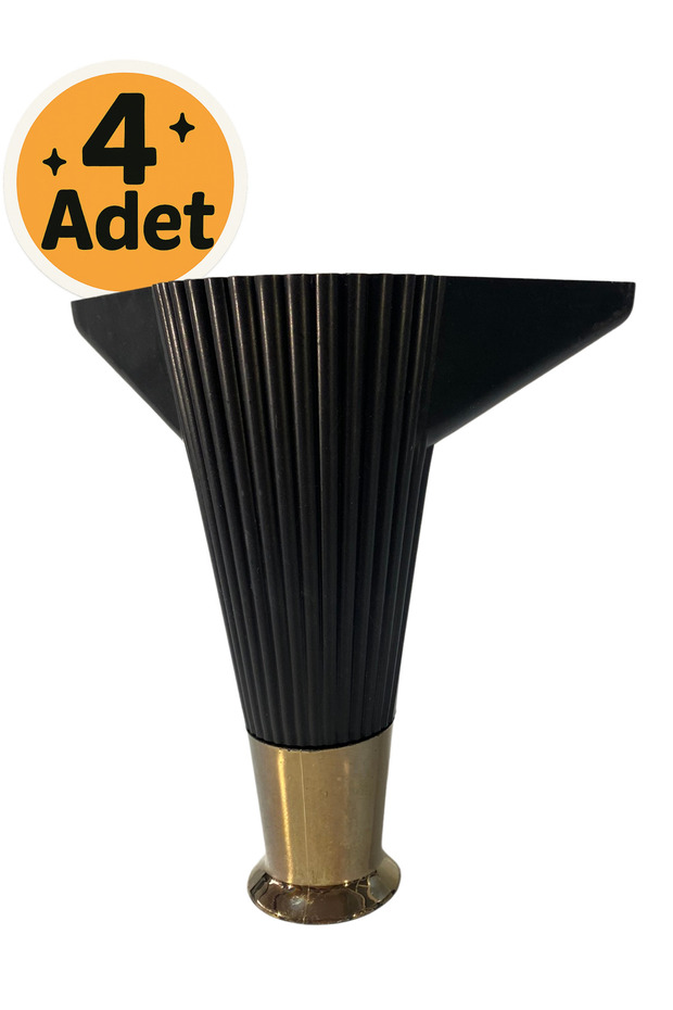 Zirve 15 Cm Mobilya Baza Koltuk Puf Çekyat Ayak Kanepe Ayağı (4 Adet) - 1