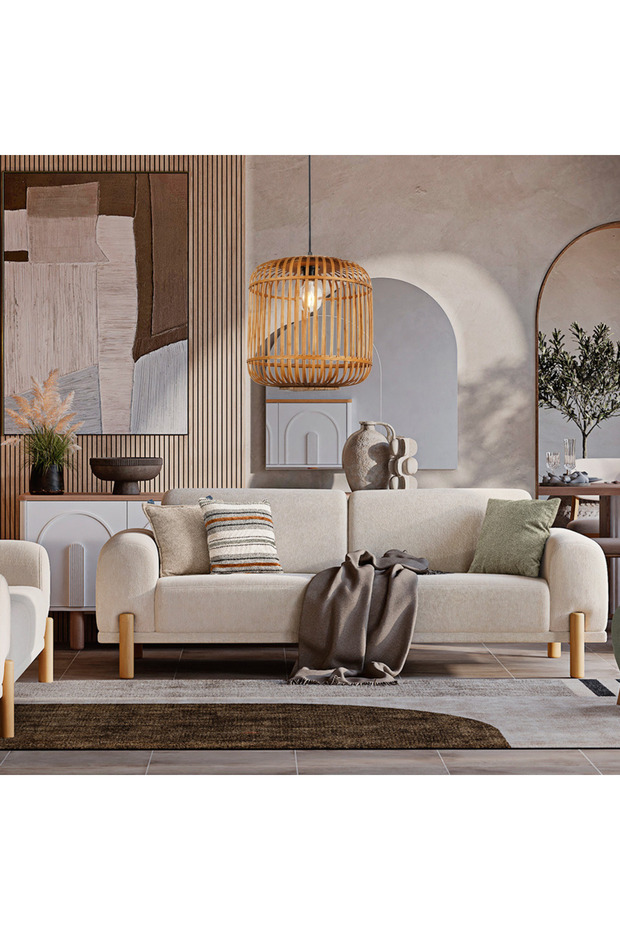 PALMES 01 Q50 CM BAMBOO AVİZE - 2