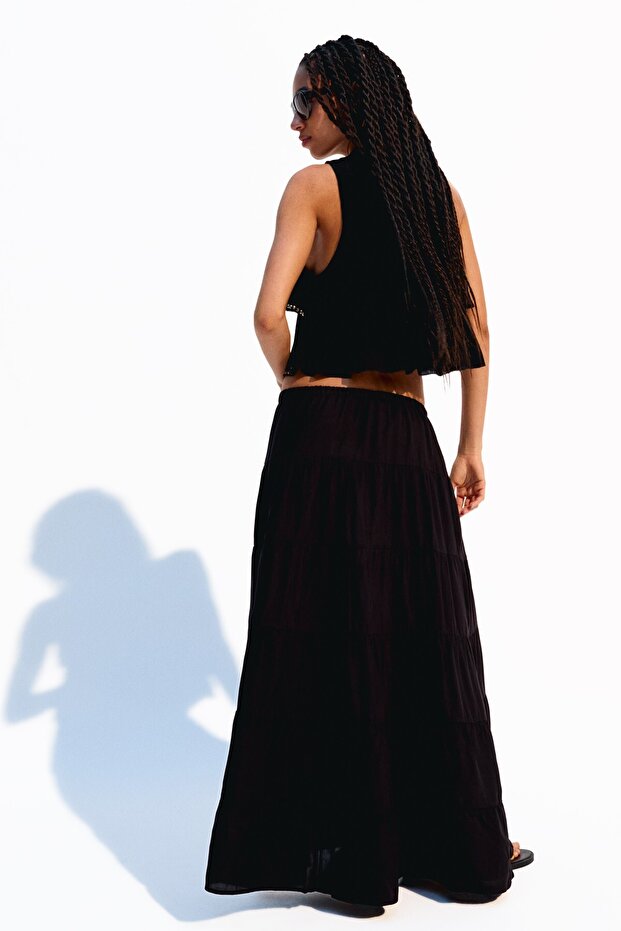 Rustik midi etek - 4