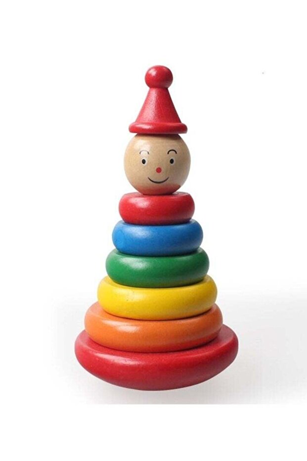 مكعبات تكديس حلقات برج قوس قزح - 1