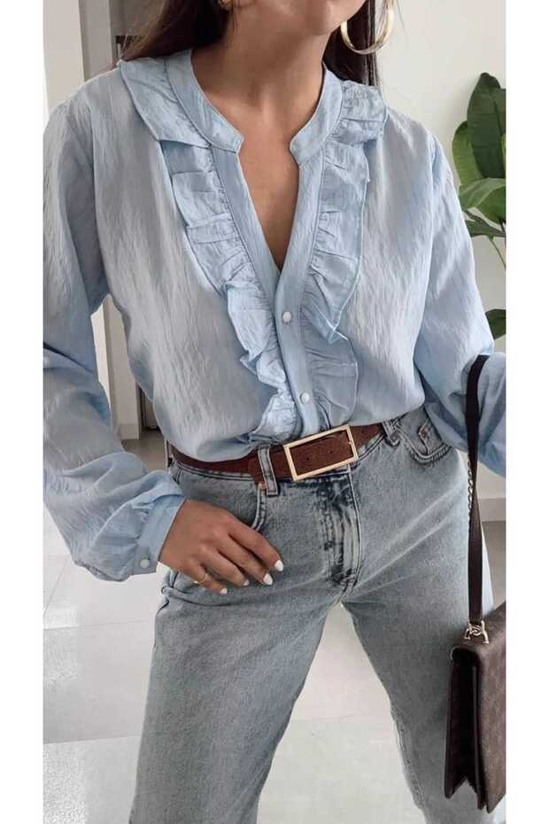 fırfırlı gömlek - 4