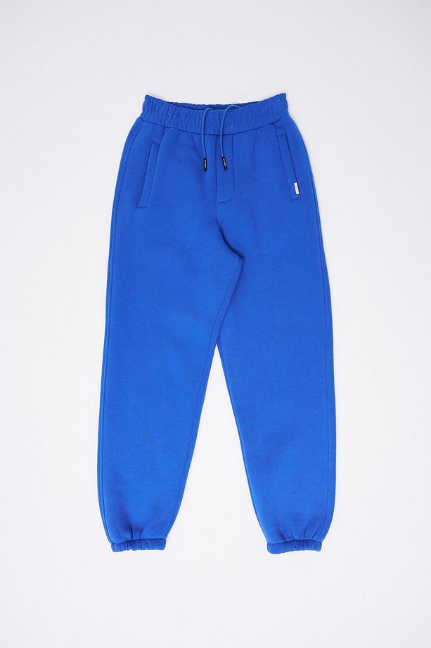 Erkek Basic Jogger Relaxed Saks Eşofman Altı - 6