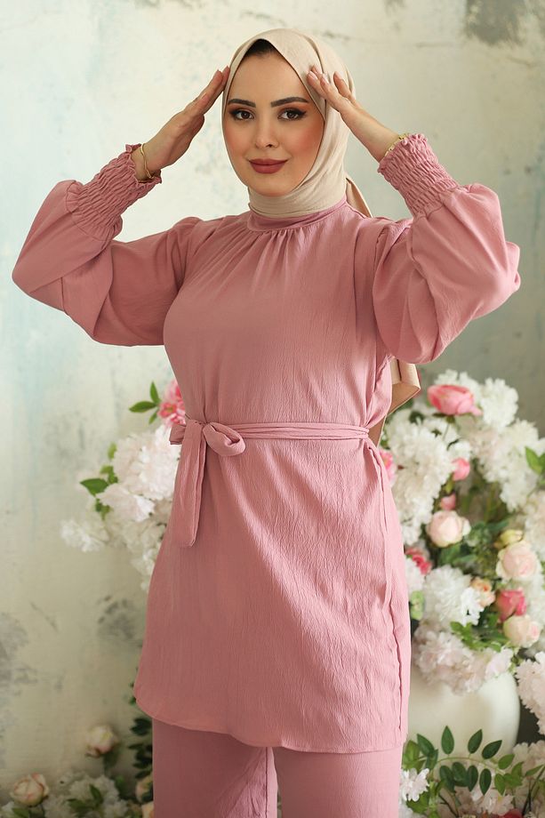 Tunik Pantolon Gül - 13019 - 8