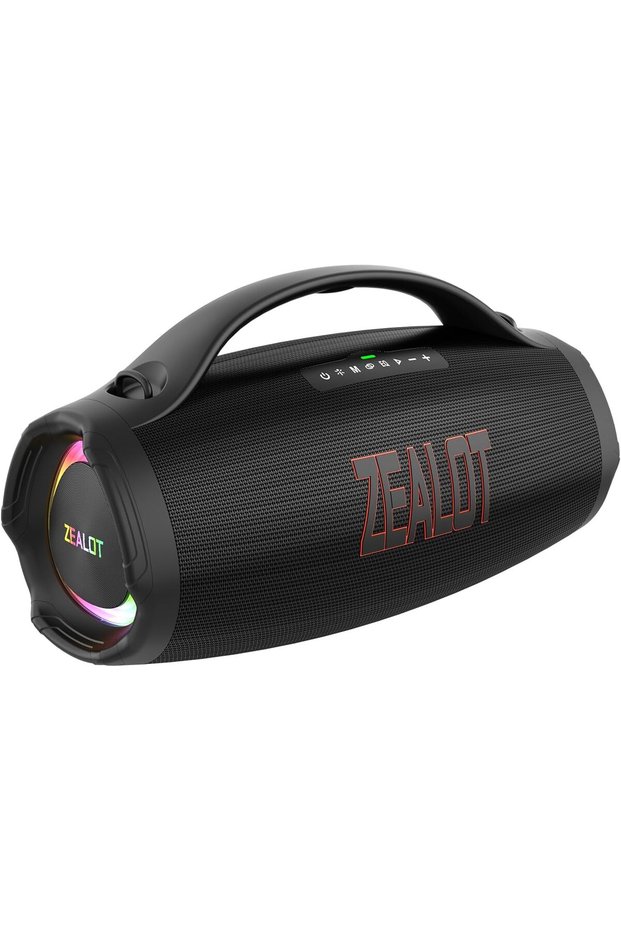 S98 Portable Bluetooth Speaker, 160W RMS Speaker Bluetooth Wireless, IPX6 Waterproof BT5.3, Extra Loud Deep Bass Party Speaker, 36000mah Power Bank/EQ/USB/TF Card/AUX, Home, Outdoor,Travel