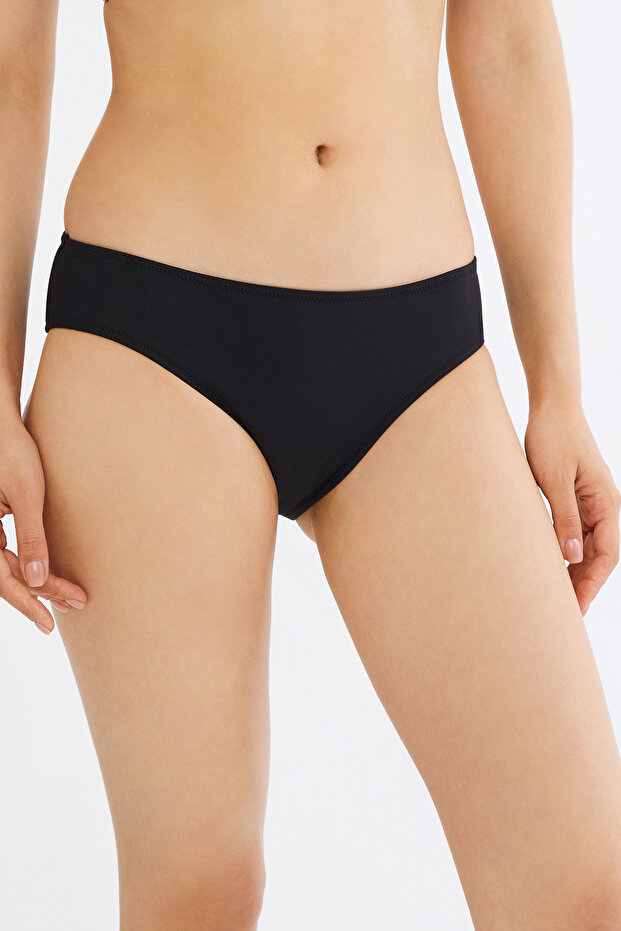 Siyah Basic Cover Bikini Altı - 2