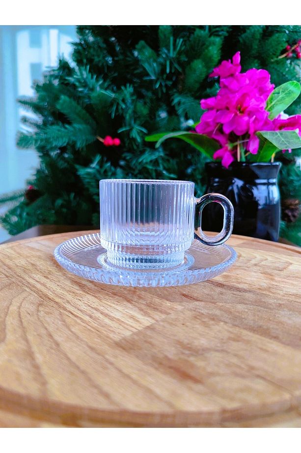 Paris Espresso Cup set 95 ml - Paris Espresso Fincan seti - 95 ml - 6
