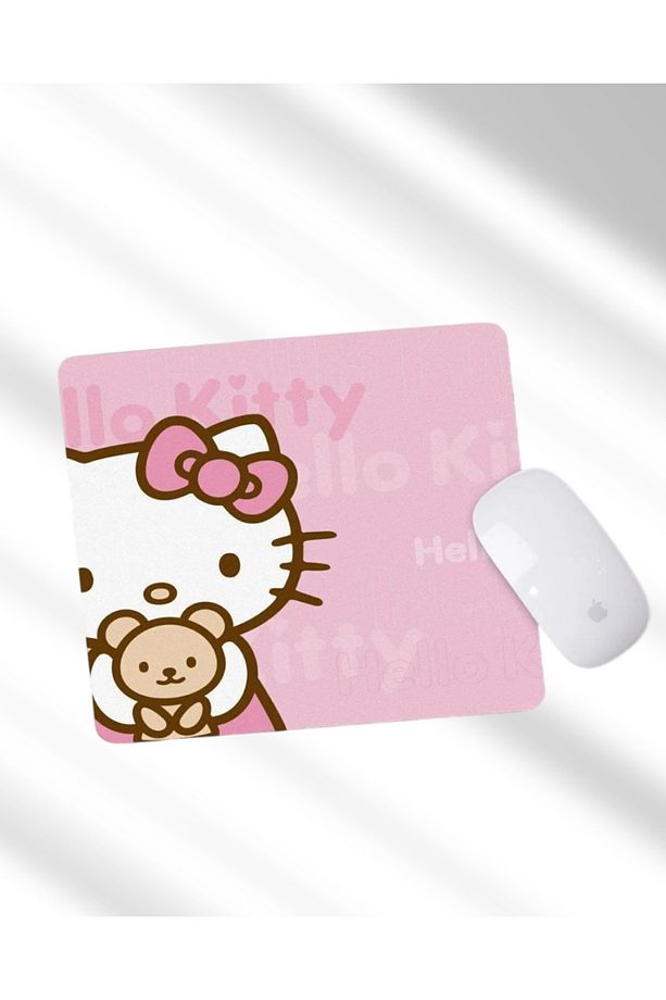 Hello Kitty Baskılı Mouse Pad - 1