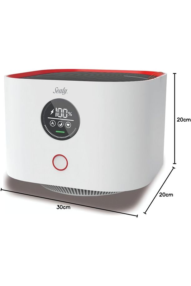 Sealy SL-HW-PF-102-WT Taşınabilir Masaüstü 3 Modlu Akıllı Hava Temizleyici-WT Yıkanabilir Filtreli - 8