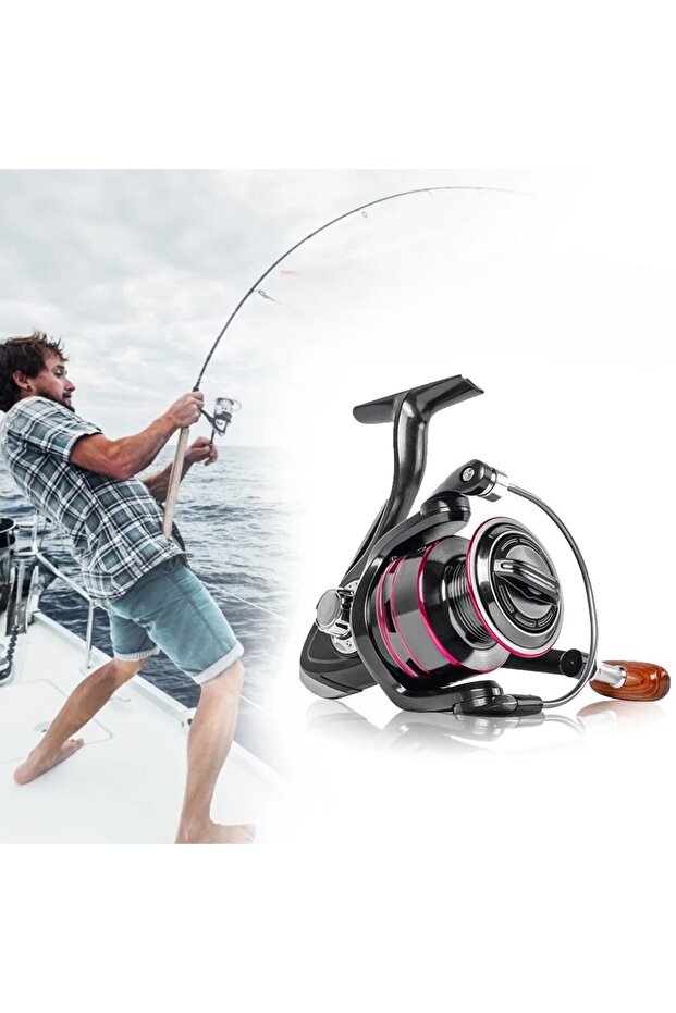 Hb3000 Fishing Reel Machine 12 Ball 5.2:1 Speed | 8 kg Drag Power | Spin Machine Without Wire