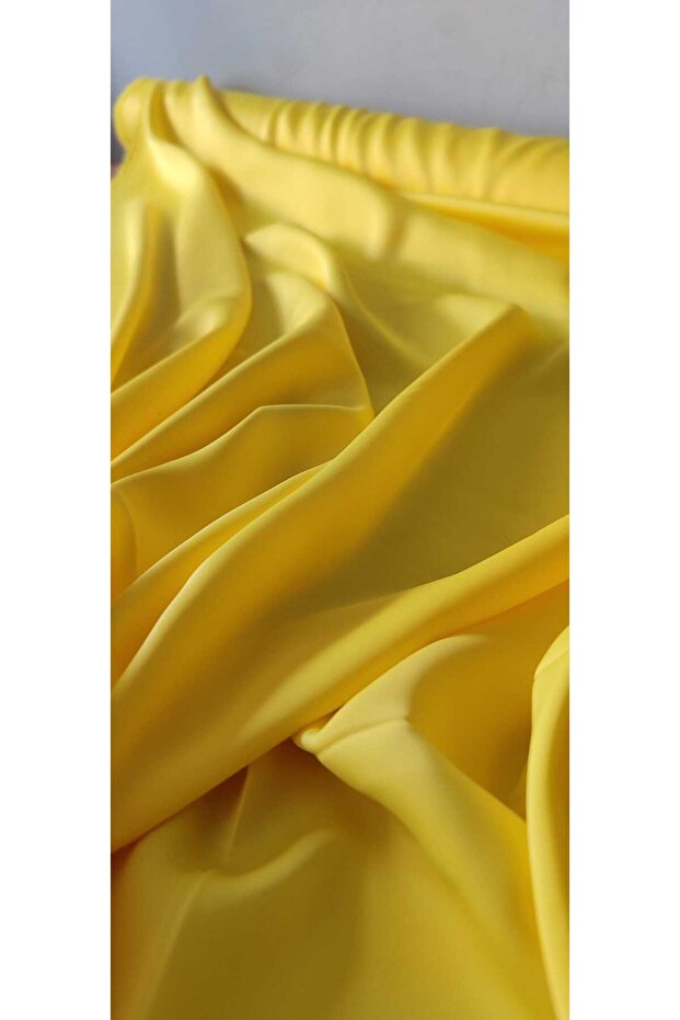 Silk Textured Satin Yellow