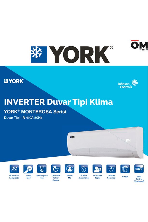 Monterosa (R32) Serisi Inverter Duvar Tipi Split Klima 12.000 Btu/h - 4