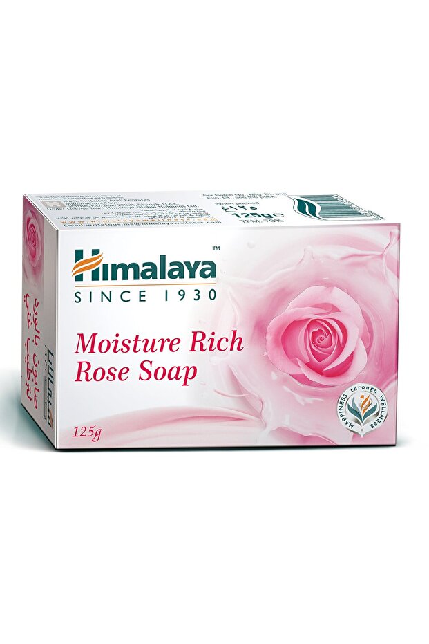 Moisture Rich Rose Soap – 125 g | Herbal Bathing Bar for Soft, Hydrated & Fragrant