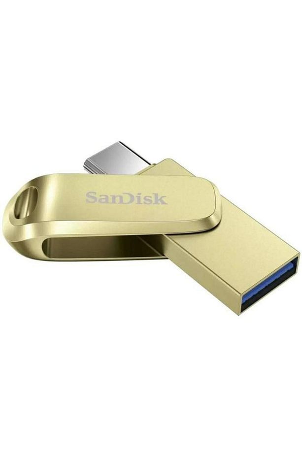 Ultra Dual Drive Luxe 128GB Type-C USB 3.2 Flash Bellek Gold SDDDC4-128G-G46GD - 3