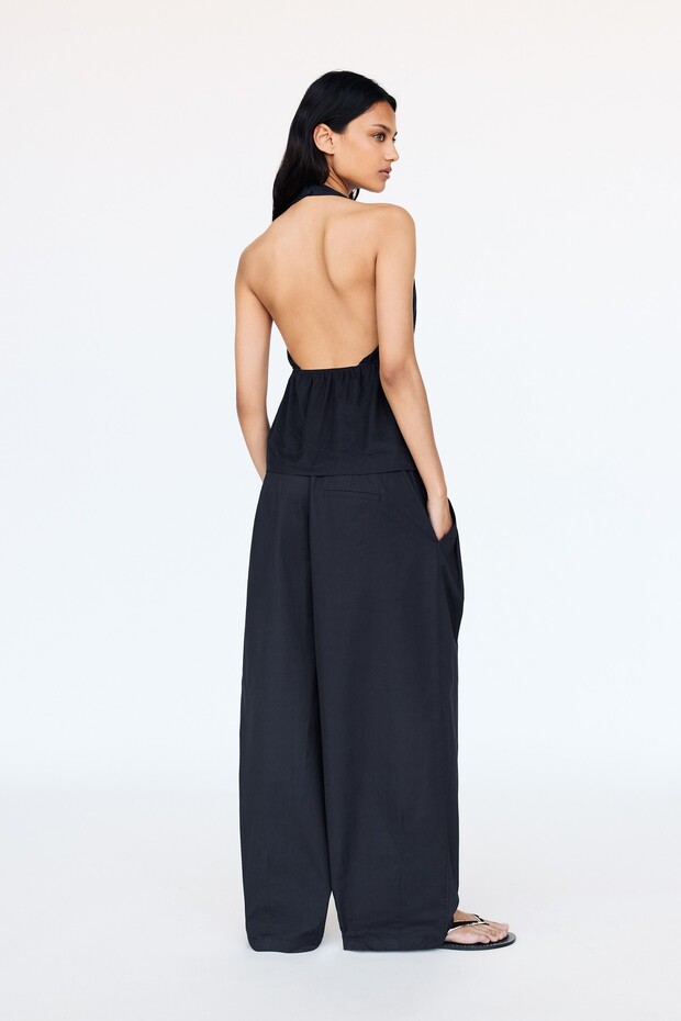 V yaka halter üst - 4