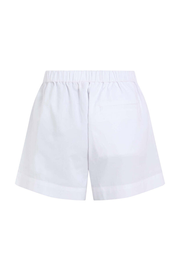 Kadın Beyaz Şort - 6