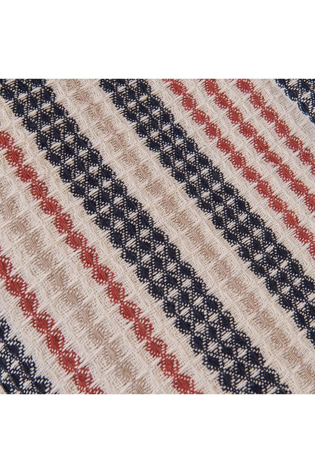 Soft Radiant Tek Kişilik Pike - Ekru / Lacivert - 160x230 cm - 3