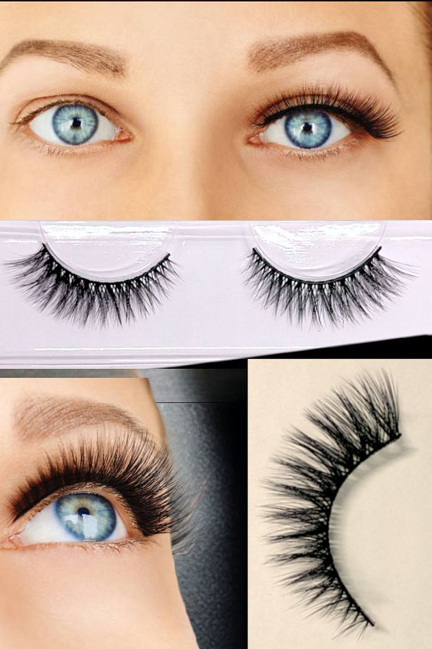 Doğal Ipek Takma Kirpik - Cat Eye Effect - 1