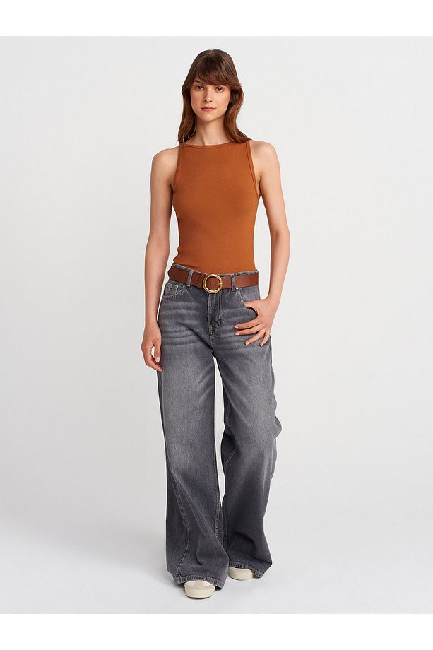 21048 Halter Yaka Top-K.Kiremit - 4