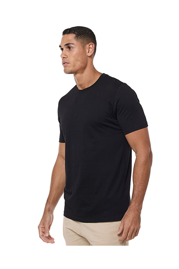 Textured Sweatshorts with Drawstring Waist - 2