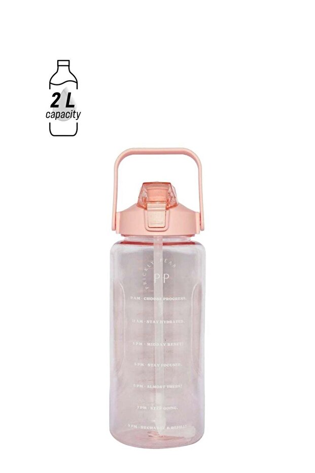 Pink Tracker 2L Water Bottle