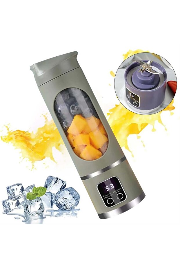 SN-25964 عصارة فواكه خضراء محمولة مع شاشة رقمية