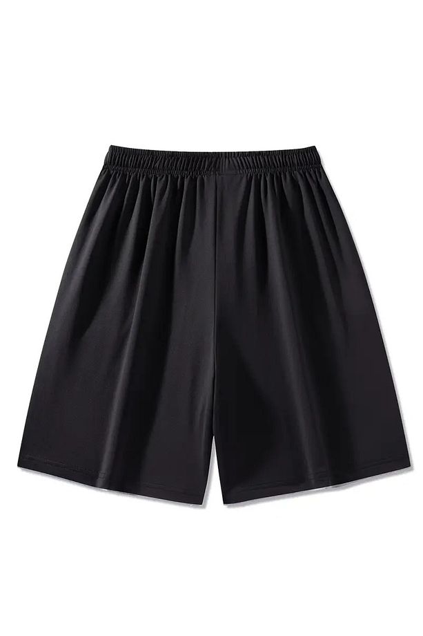 SİYAH ŞORT RAHAT KALIP UNISEX - 2
