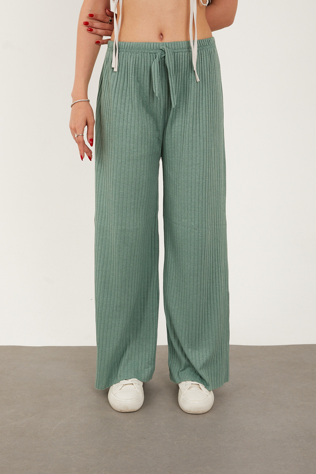 Women's Ribbed Comfortable Pants & Sweatpants, Casual Comfortable Home Wear Pajamas