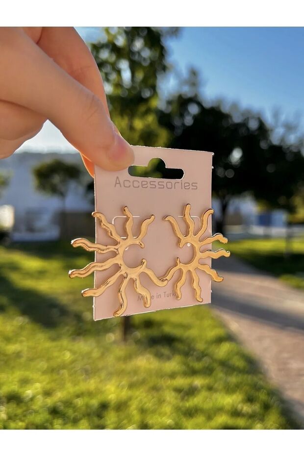 حلق على شكل نصف شمس - 4