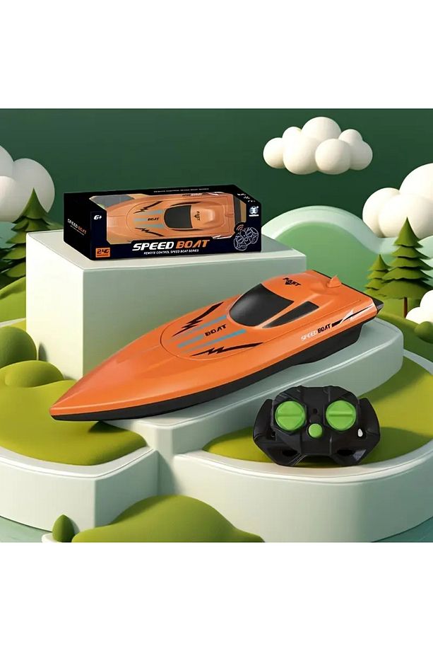RC Hız Teknesi 2.4 GHz Su Geçirmez - 1
