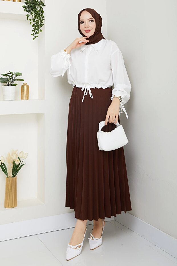 piliseli kloş etek - 1