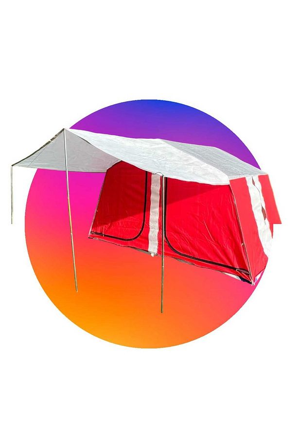 Zeycamping 2 Odalı Kamp Orman Avcı Şantiye Depo Çadır - 1