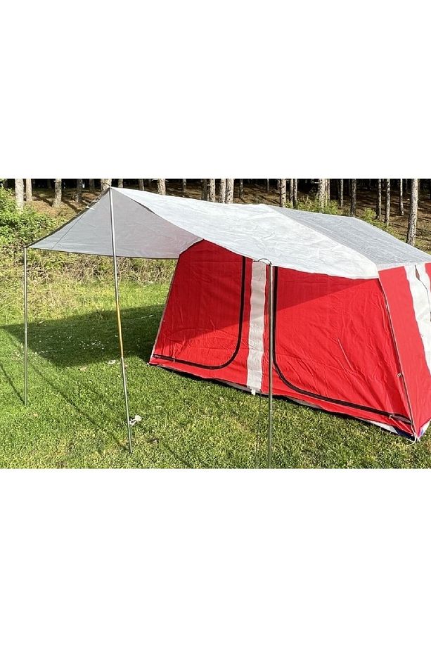 Zeycamping 2 Oda Aile Kamp Ormancı Depo Dağcı Şantiye 7 Kişilik Çadır - 4