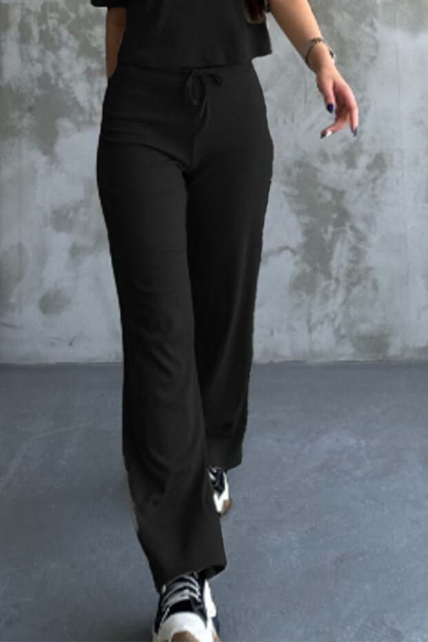 Women's Stylish Spanish Leg Ribbed Bottom