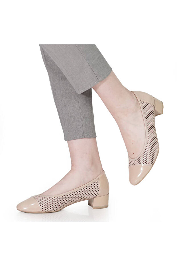 Pantofi de damă 22504 Bej - 2